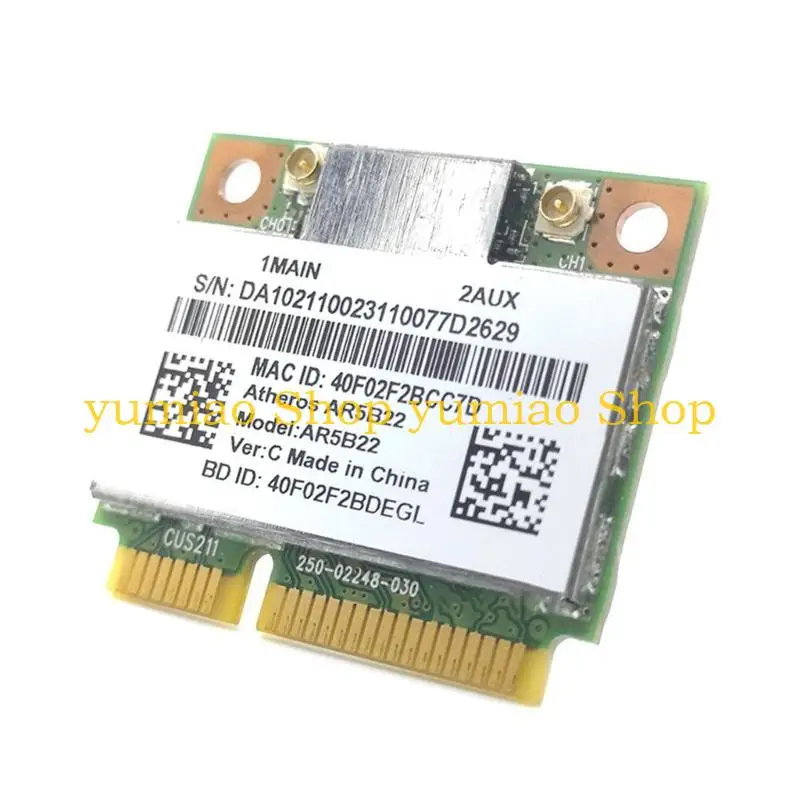 587B -Y400 Y500 AR5B22 호환 2.4 용 내장 무선 네트워크 카드