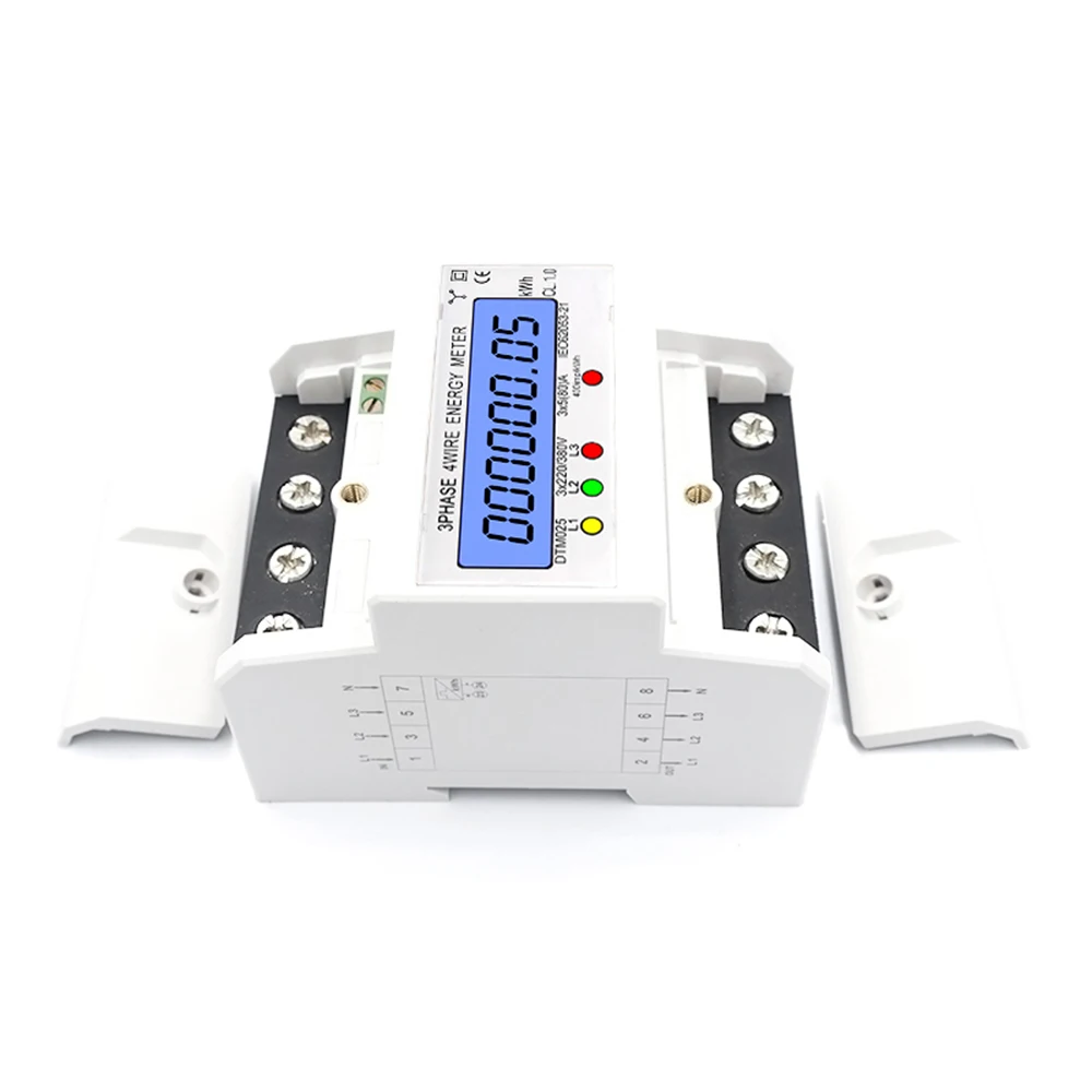 DIN  ġ   ,  Һ kWh , 3  4 ̾  , 220 V, 380V, 5-80A