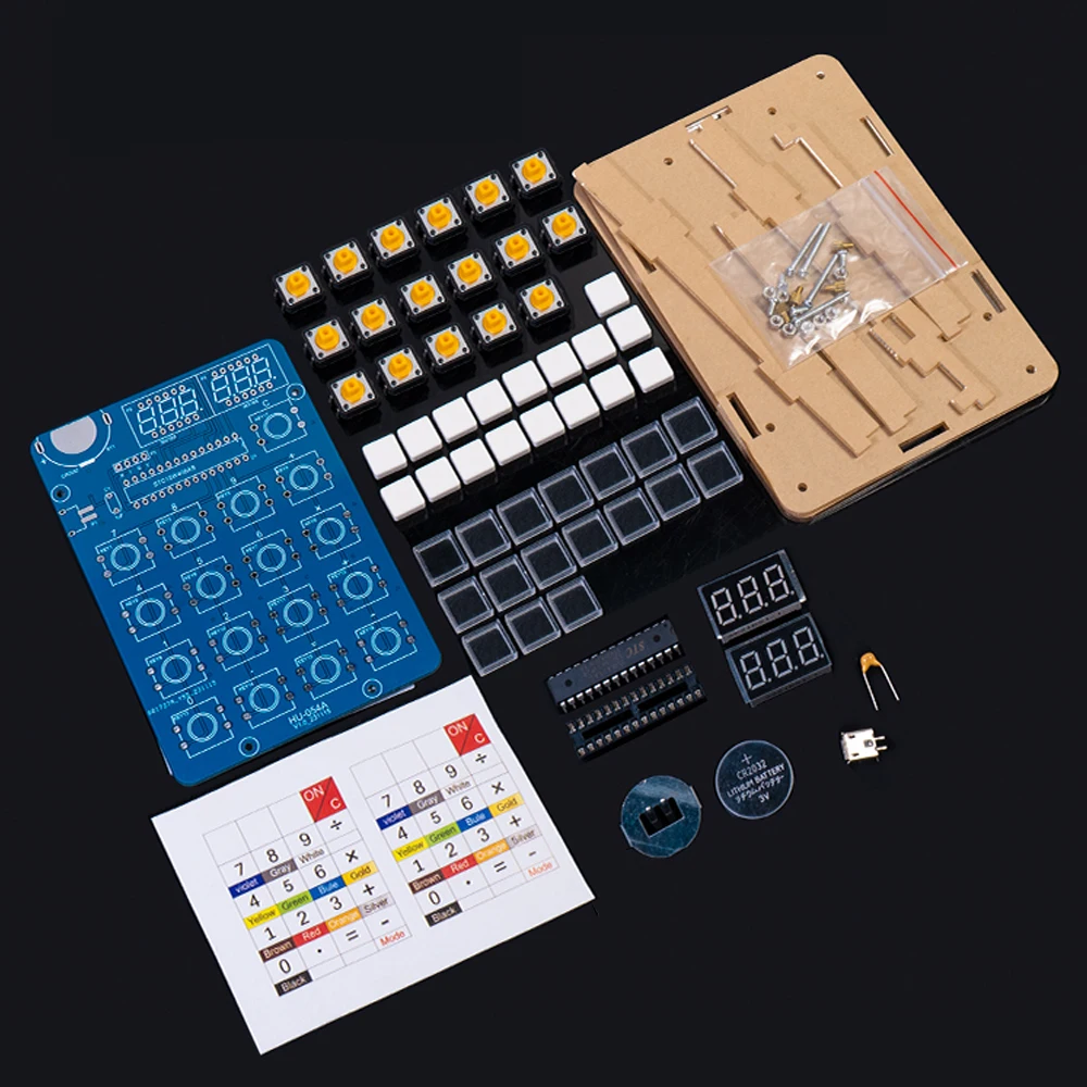 รูปสินค้า ชุดฝึกบัดกรี MCU เครื่องคิดเลข DIY