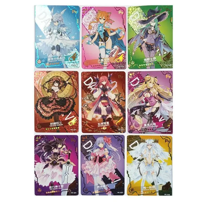 

Anime Goddess Story Teenage Party Tobiichi Origami Izayoi Miku Pr Card Game Collection Cards Children's Toys Boys Birthday Gifts