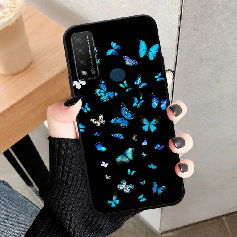 Lion & Cats Soft TPU Silicone Protector Cover - Black