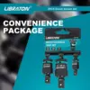 Libraton Swivel Socket Set Impact Swivel Socket Set, Wobble Socket Impact Grade Universal Joint 1/4" 3/8" 1/2" Drive Cr-Mo Steel 5