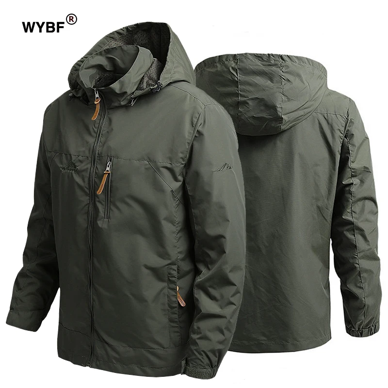US-Hot-Sale-Mens-Outdoor-Hiking-Jackets-Summer-Military-Multi-pockets ...