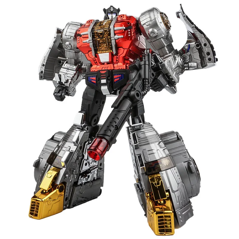 

GigaPower GP HQ-04R HQ04R Graviter Sludge Chrome Version G1 Transformation Dinobots Action Figure Toy Model Deformation Robot