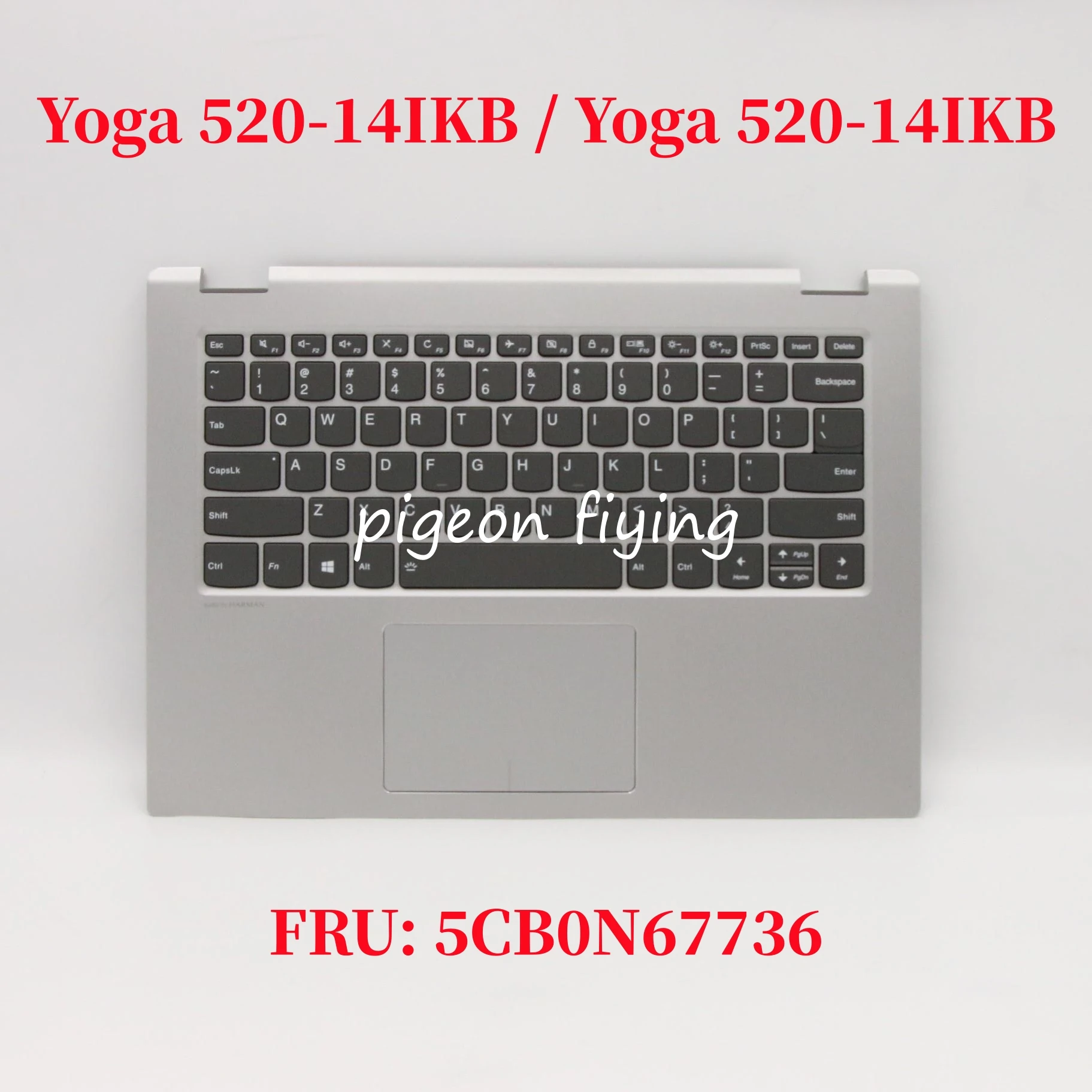Per Lenovo Ideapad Yoga 520-14Ikb / Yoga 520-14Ikb Tastiera Per Computer Notebook Fru: Muslimah