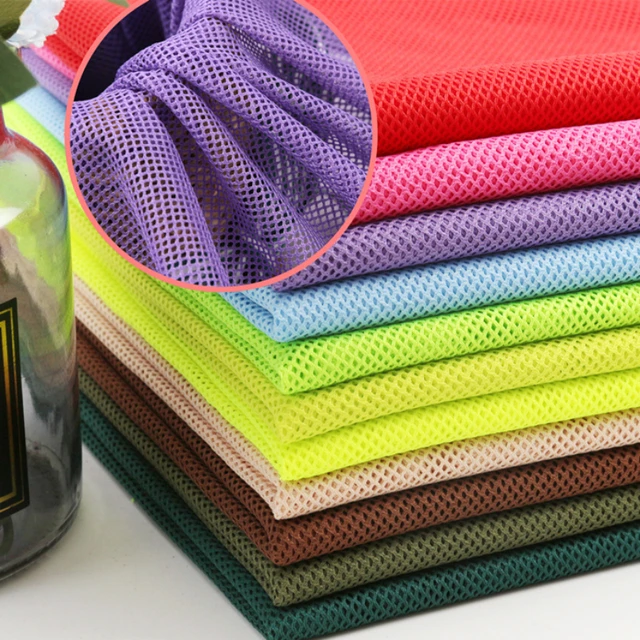 2mm Polyester Protective Net Fabric Honeycomb Mesh Fabric For Sewing  T-shirt Sportswear Knitted Lining Fabric Cloth by the meter - AliExpress