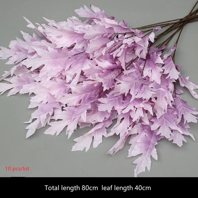 Elegant Purple Silk Floral Bouquet - Wedding & Home Decor