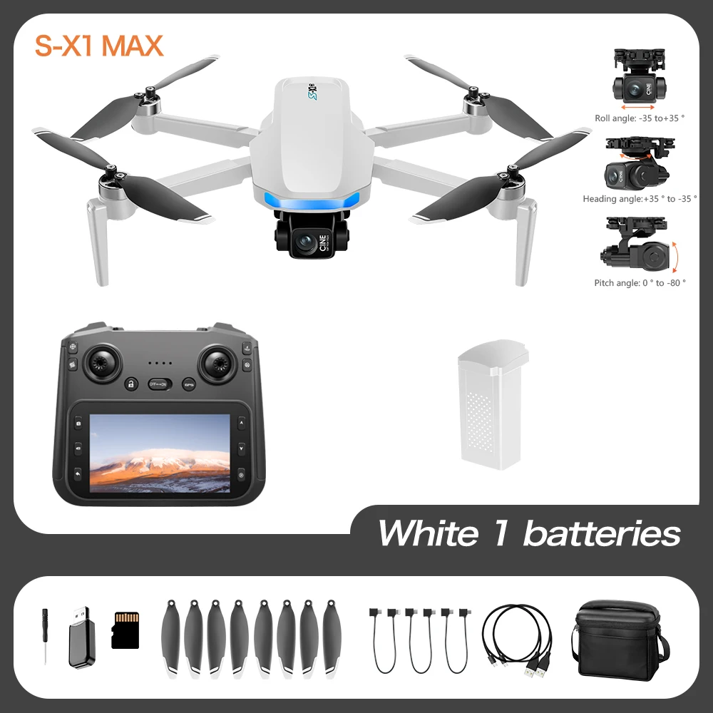 S-X1-3-Axis-White