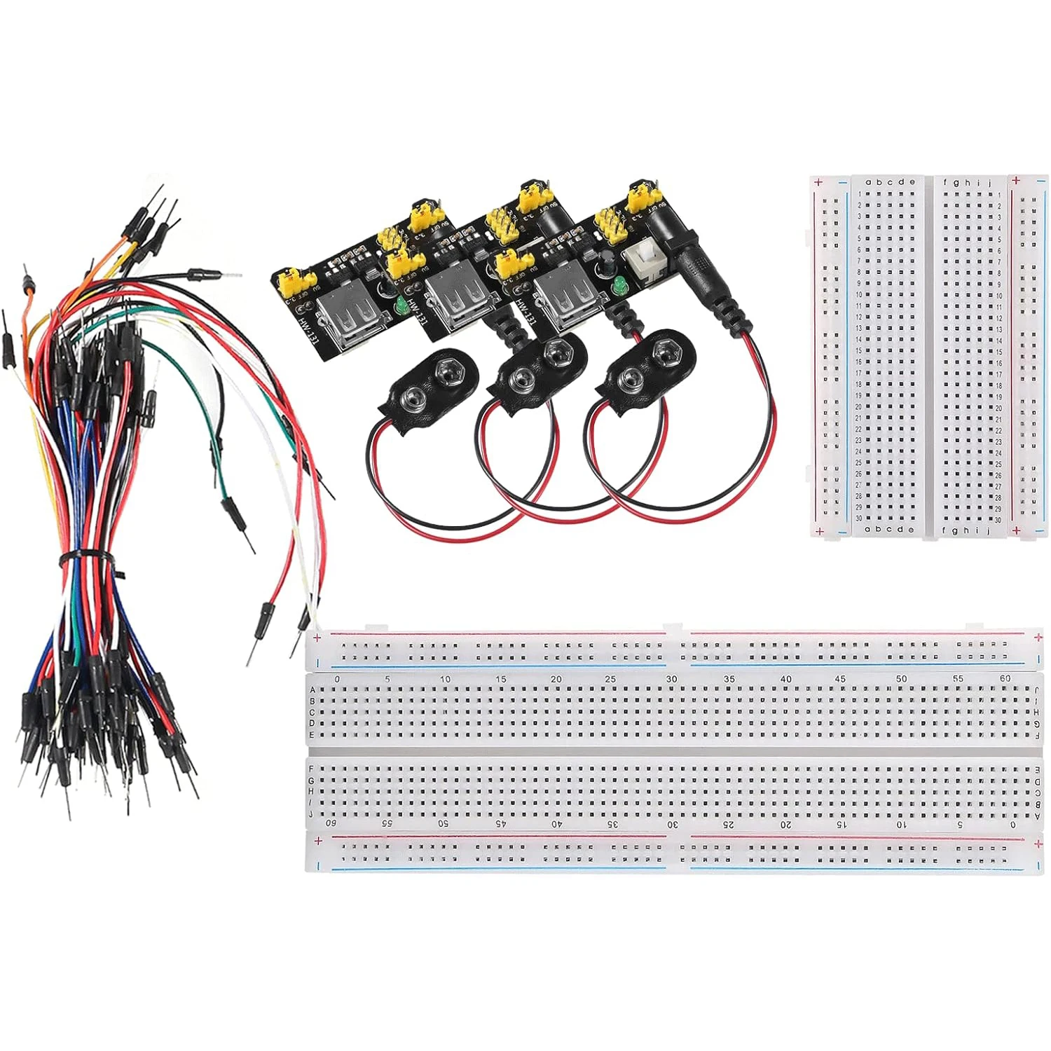 Breadboard-Jumperkabel – 40pin M/M, M/F, F/F, 10  Produktbild-Vorschau 2