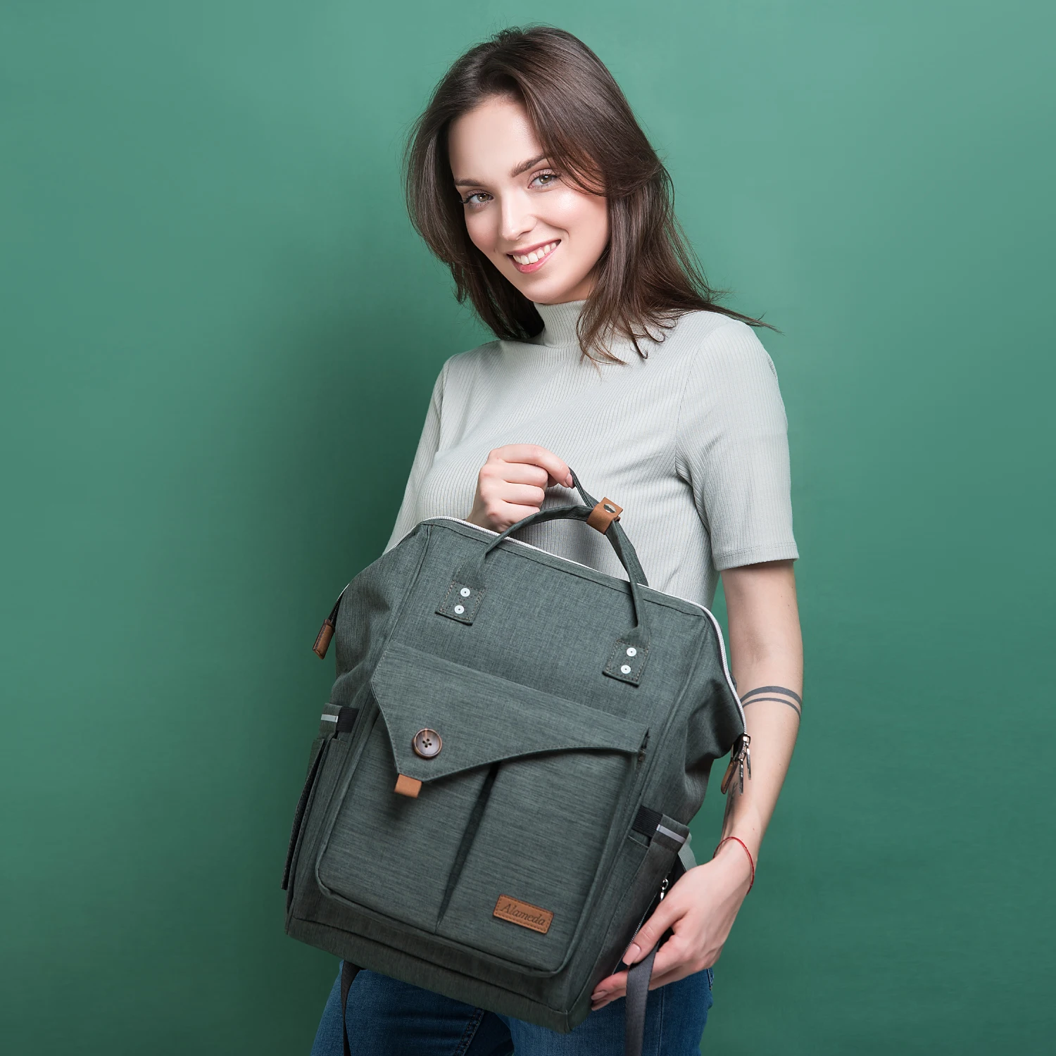 

Alameda Multi-function Diaper Backpack Fashion Mummy Maternity Bag