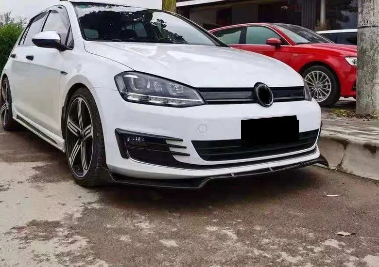 Frontstoßstangenspoiler-Zierlippe, vordere Stoßstangenlippe für VW Volkswagen Golf 7 7.5 MK7 – Detail 4
