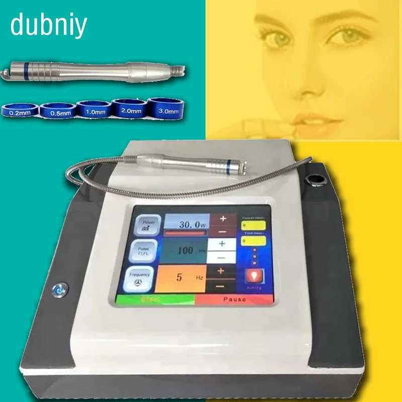 

980nm Diode L-Aser Removes Blood Vessels Nail Fungus Onychomycosis Pigment Telangiectasia Vascular Spider Veins Removal Machine