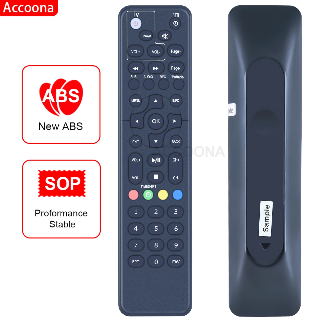

Remote control for DTV RC3284537/01B TV BOX