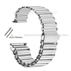 Universal 316L Stainless Steel Quick Release Watch Bracelet - 22mm (Silver)
