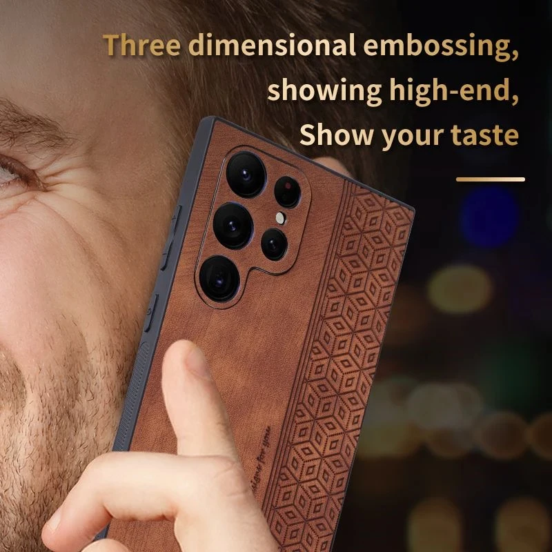 Leather Business Elite Shockproof Phone Case