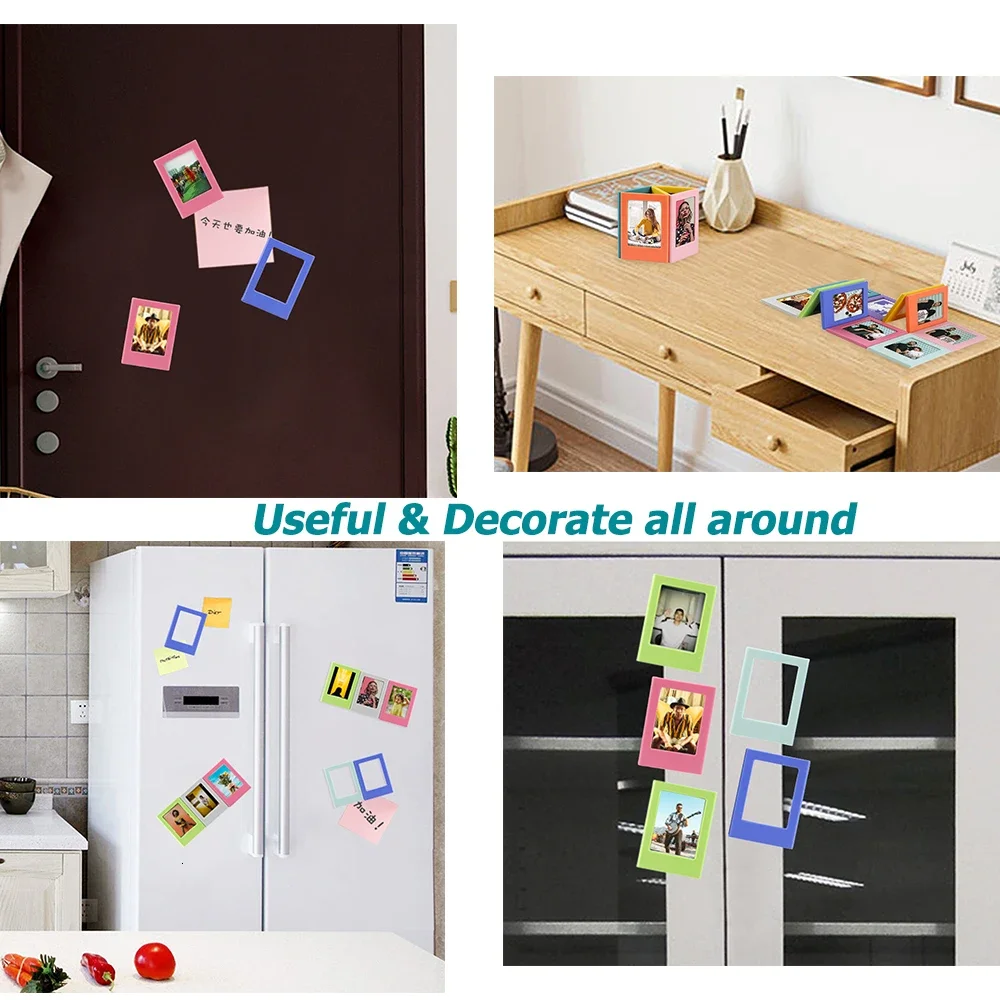 Magnetic Frame 10 Pc for Fujifilm Instax Mini 12 11 7S 25 40 70 90 Evo Liplay Link 3 Inch Photos