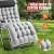 SucceBuy Zero Gravity Chair Zero Gravity Recliner Lounge Chair Adjustable Anti Gravity Chair with Cushion Footrest and Cupholder 4