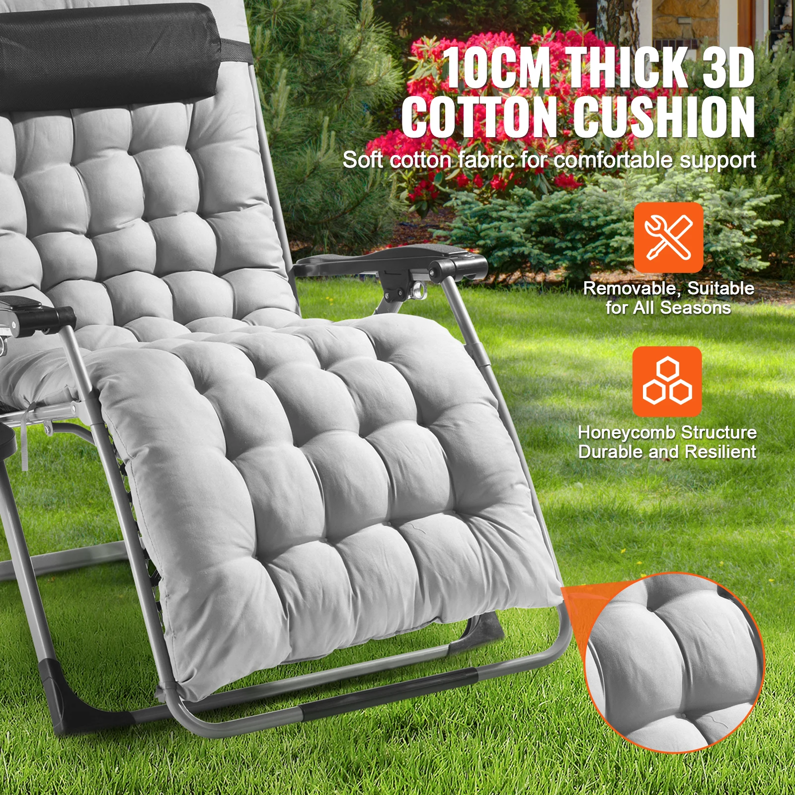 VEVOR Zero Gravity Chair 4