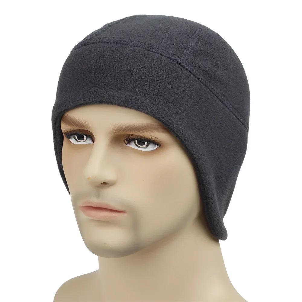 1PC Beanies Hat Skiing Helmet Liner Windproof Ear Cover Warmer Caps Thermal Snowboard Casual Cycling Cap for Men Women Headwear 4
