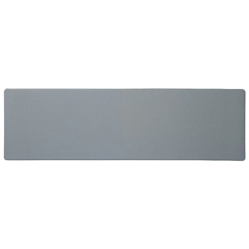 44x150cm Simple Solid Color Oil-proof Kitchen Floor Mat Long Strip