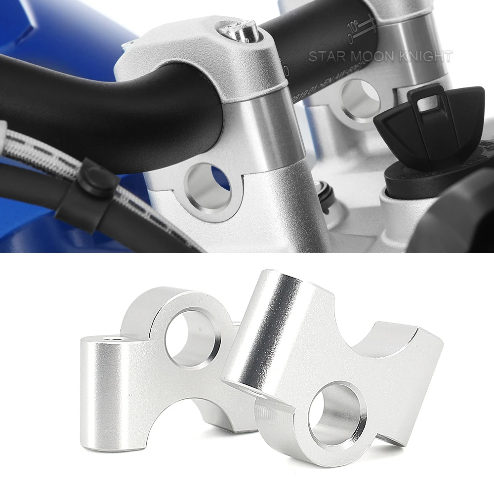 

For BMW R 1250 RT R1250RT 2021 2022 2023 Accessories Handlebar Riser Clamp Handle Bar Height Adjustment Mount Adapter