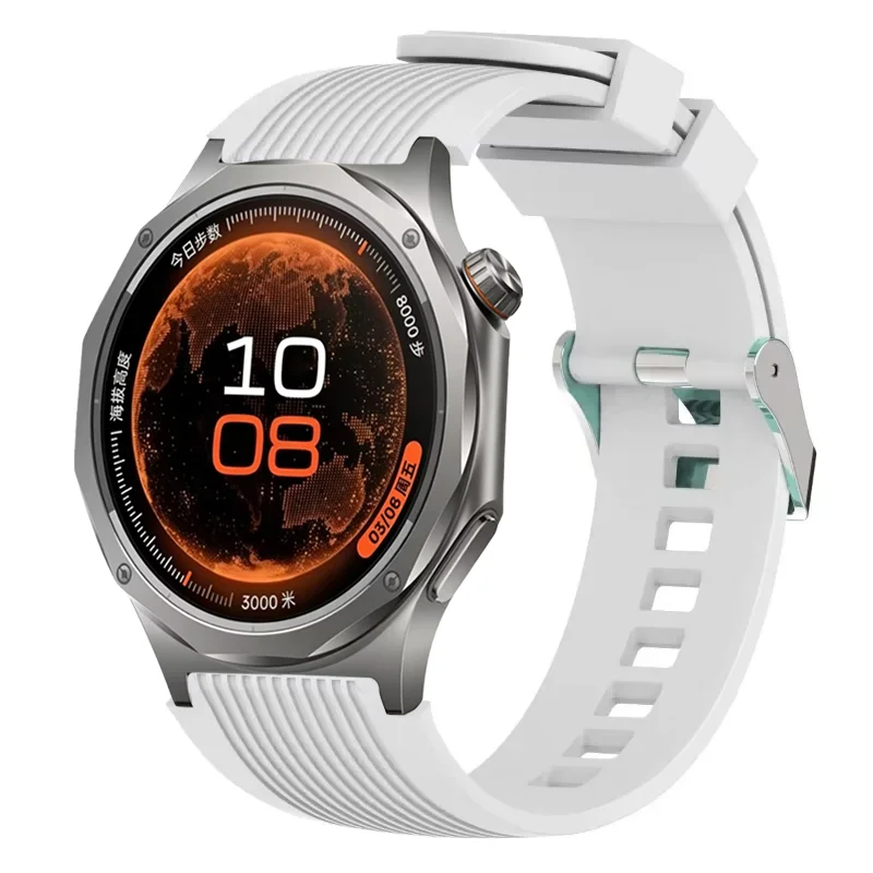 Silicone Strap - Soft & Comfortable Replacement Fashion Wristband