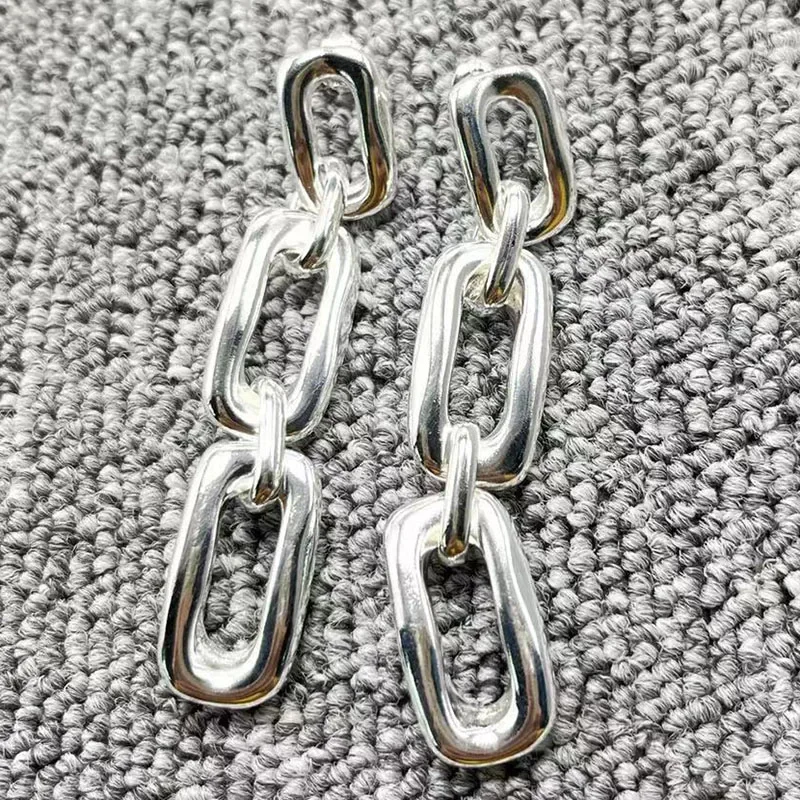 

2022 New UNOde50 Exquisite Fashion Electroplating 925 Silver Simple Earrings Festival Jewelry Gifts