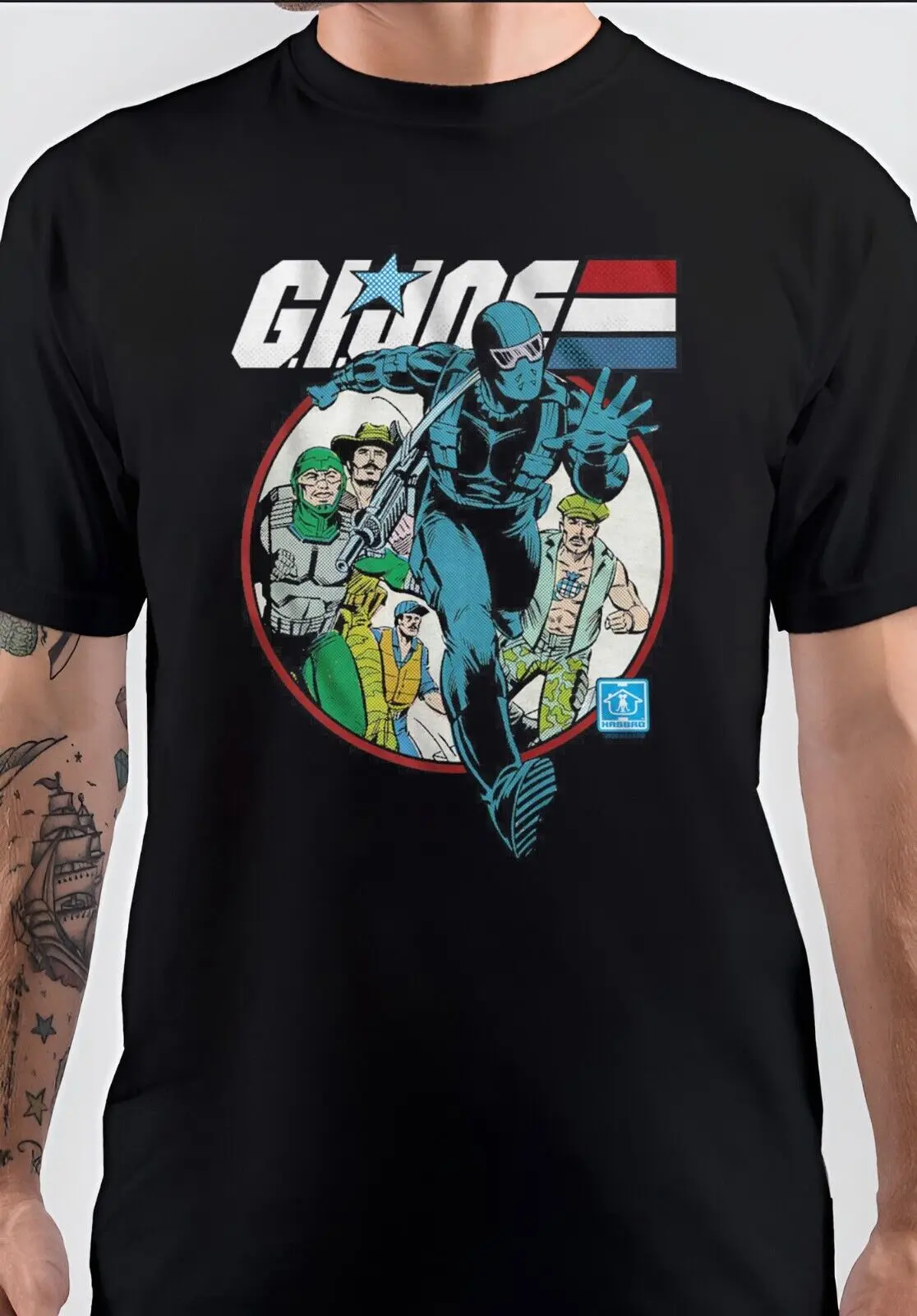 Nwt Hydrofoil Gi Joe Cartoon Manga Anime Art T-Shirt Unisex Maniche Lunghe O Corte