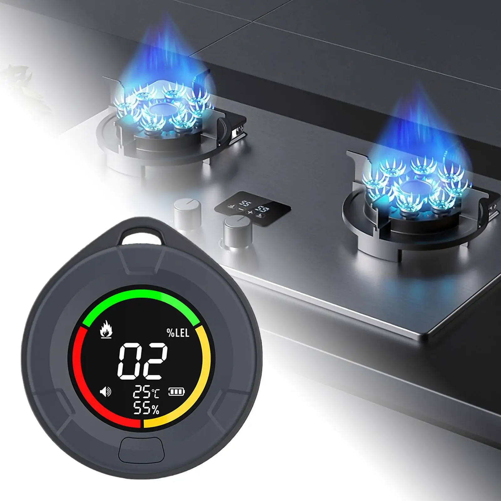 

Система обнаружения горючих газов, сигнализация монооксида углерода для кемпинга, автомобиля, кемпера