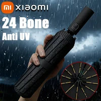 Xiaomi 24 Bone Fully Automatic Double Bone Folding Umbrella SPF50+ UV Protection Rain Resistance And Strong Wind Resitance New (v1.12.4)