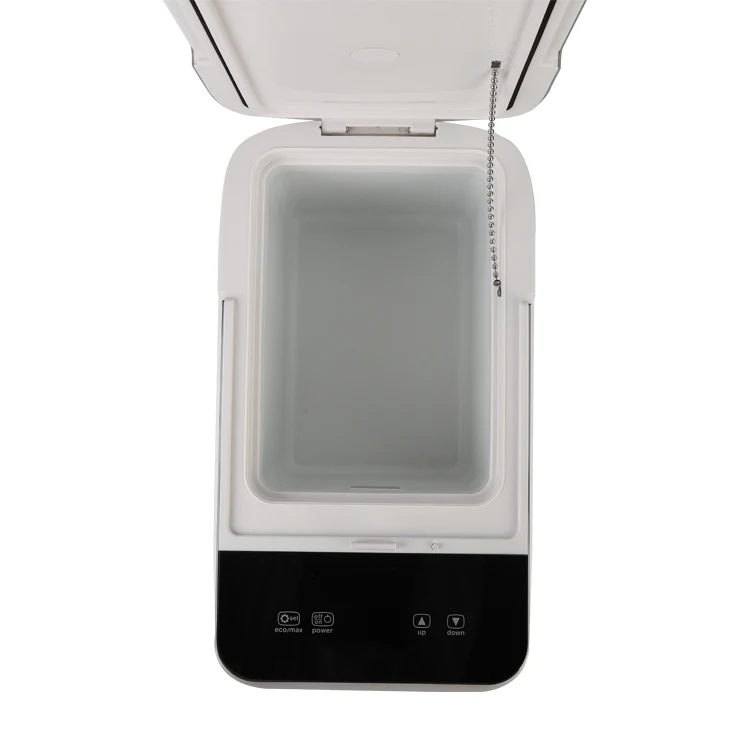 Hot Sale 12V Portable Mini Home Car Refrigerator Electric Thermoelectric Plastic Small Fridge for Hotel Outdoor Household Use