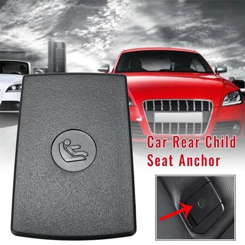 10PCS 8T08871874PK Interior Rear Child Seat Anchor Isofix Slot Trim Cover Button For A4 B8 A5 RS5 Sportback Replacement