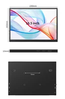 10.5 inch Portable Monitor 1280P 100%SRGB 420cd/m2 With dual speakers Mini HDMI interface For Laptop PC PS4 Game Console