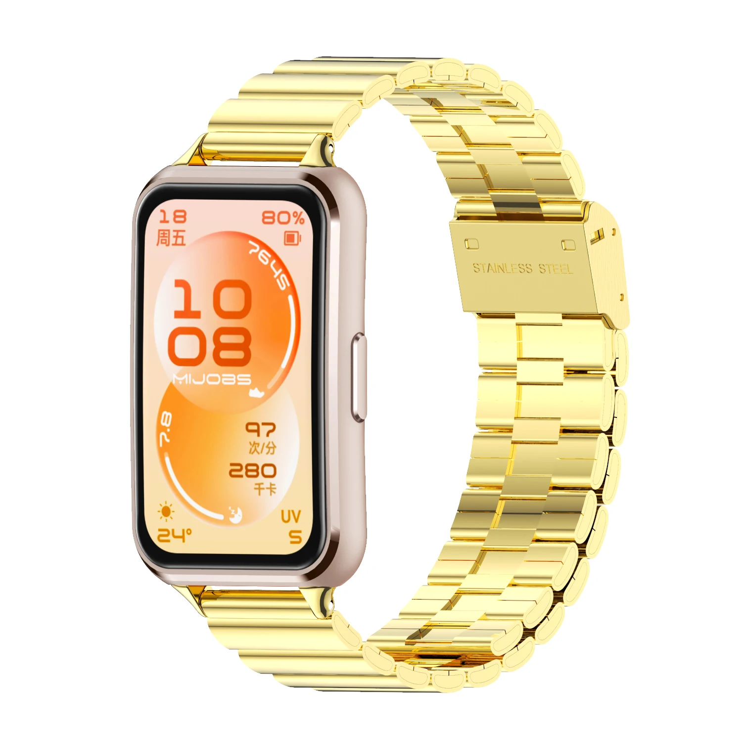Stainless Steel Metal Watchband Strap