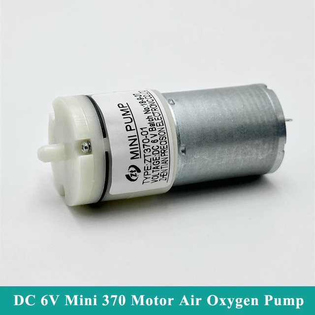 Dc 6v Micro 370 Motor Oxygen Air Pump