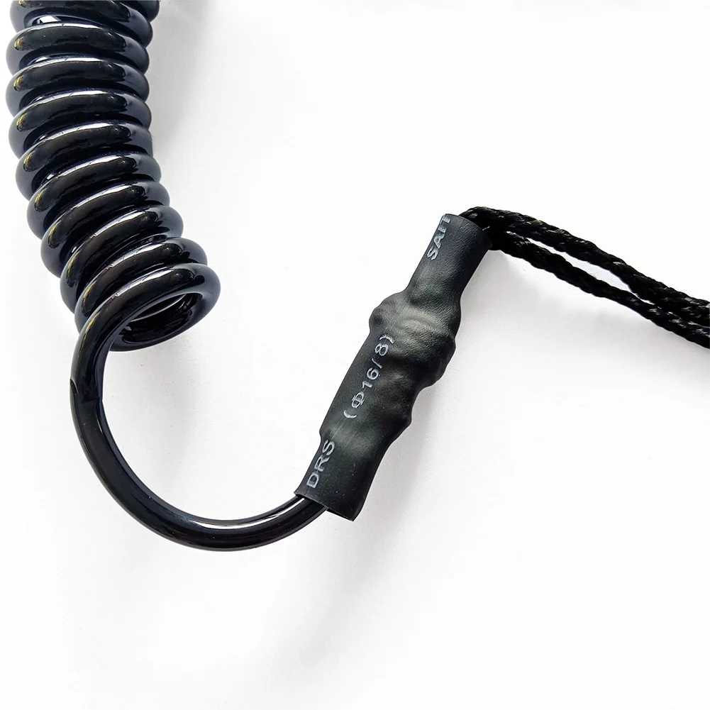 Premium Coiled Body Board Leash Stay on Board Ankle Strap Paddleboard Ankle Leash Surfing Accessories