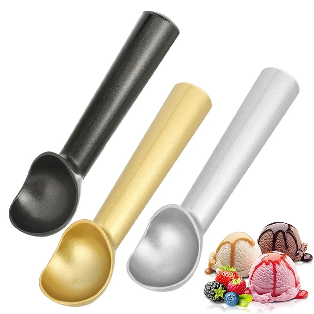 Dishwasher Safe Ice Cream Scoop High Hardness Ice Cream Scoop Stainless  Steel Heavy Duty Ice Cream Scoop Non-stick Anti-freeze - AliExpress