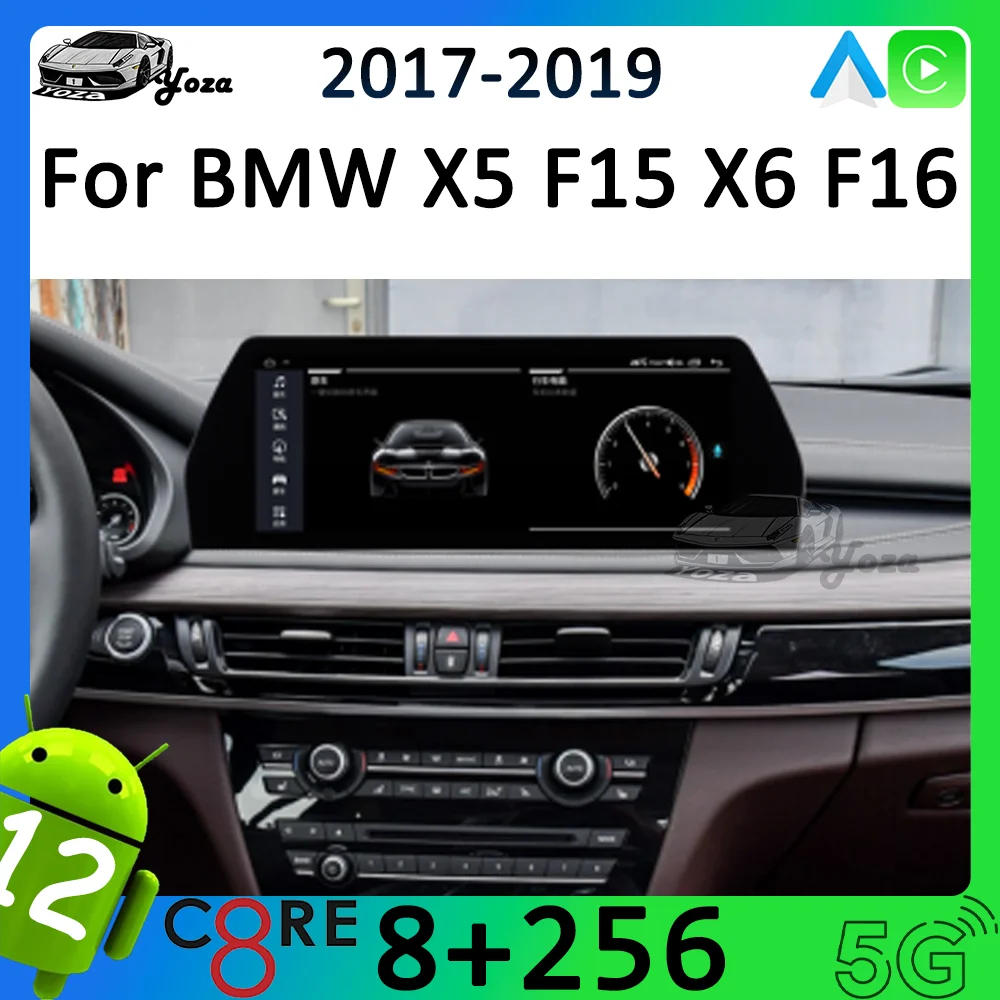Yoza-Carplay-Car-Radio-For-BMW-X5-F15-X6-F16-2017-2019-Android11-Touch ...