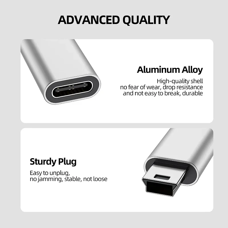 USB to Type C Adapter for Gopro GPS