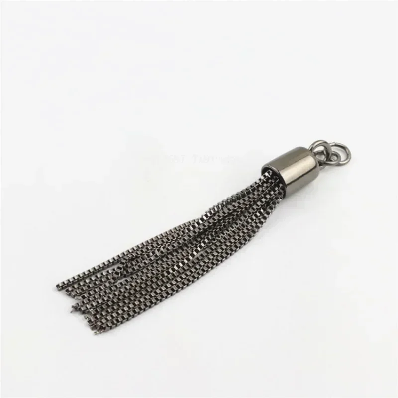 Metal Buckle Tassel Keychain - Handbag Decor DIY Pendant, Fashion Hardware Accessories for Bags & Purses Прылада 부품