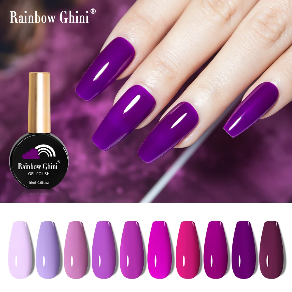 Lavender Light Purple Gel Polish Ultra Shine Long Lasting Brush on UV Gels  Home Nail DIY False Tips Manicure Nail Art Supply - Etsy