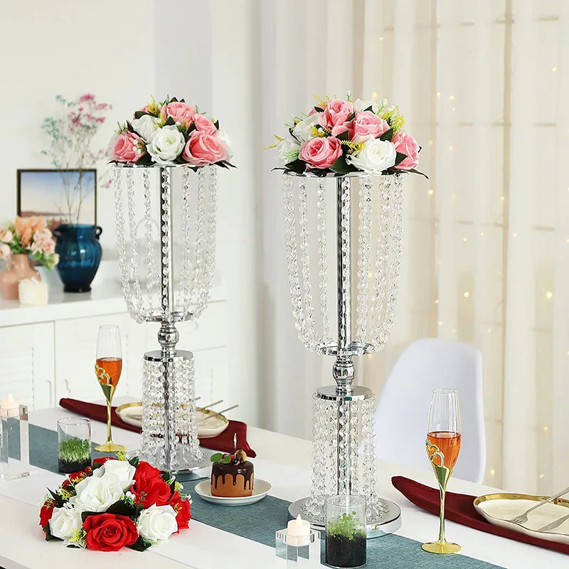 5pcs/6pcs12pcs)60/100cm/120cm tall)ylinder Pedestal Stand Plinth Acrylic Plinths flower Display Stand Set for Wedding Event