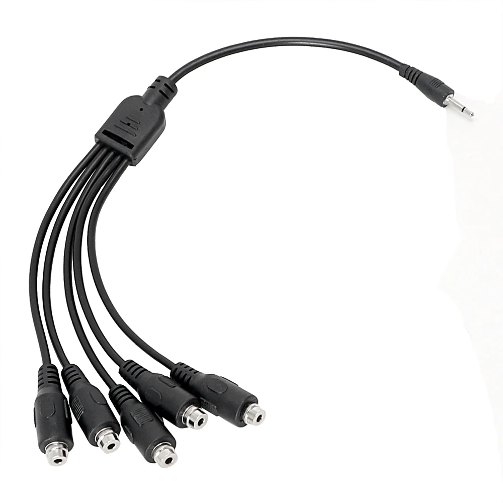 IKOKY Electro Stimulation Penis Ring Anal Plug Electric Shock Accessories 5 in 1 Adapter Cable Sex Toys Couple Wire