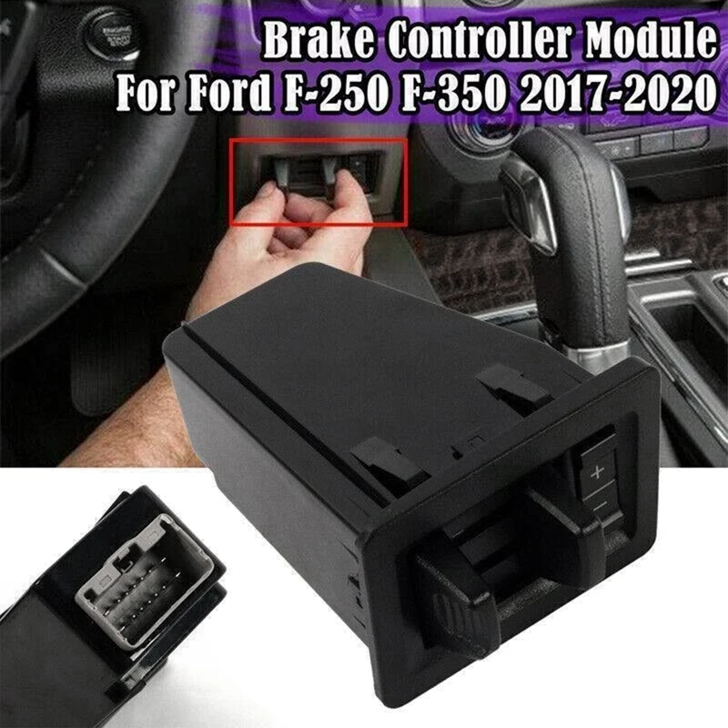 

In-Dash Trailer Brake Controller Module Switch For 2015-2020 Ford F-150 F150 FL3Z-19H332-AA / JL3Z-2C006-AA