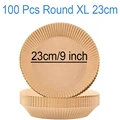 100 Pcs Round XL23cm