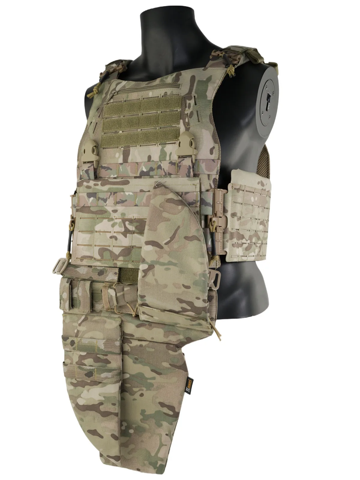 Universeller Schrittschutz MOLLE Baffle Taktische Bauchtasche für ARMA Taktische Westen – Detail 12
