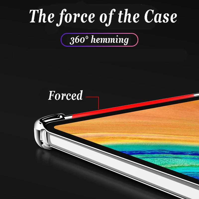 Clear Case for Samsung S6 Lite P610 Cover Tab A 8.0 T290 T295 A7 Lite T220 Funda T500 for Galaxy Tab 10.1 T510 TPU Transparent