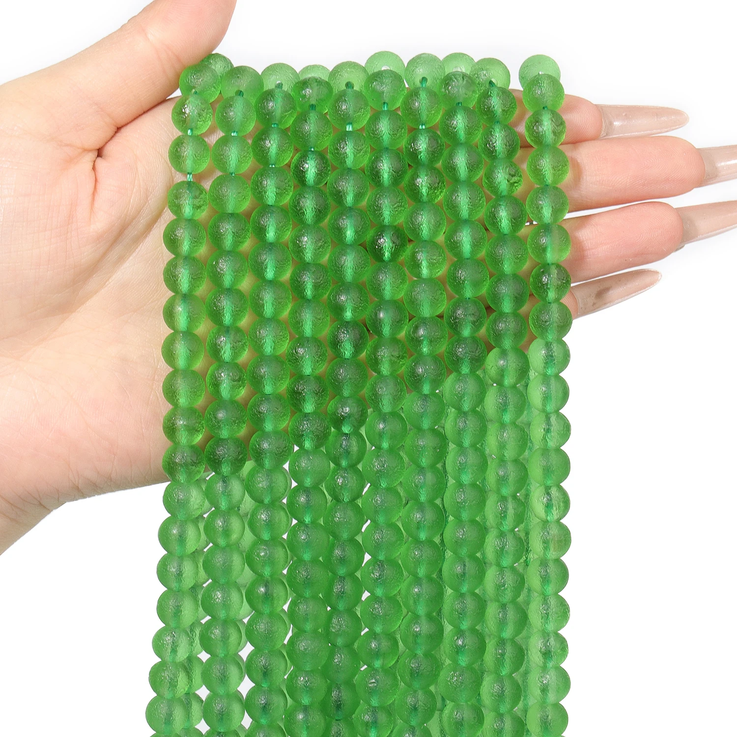 4/6/8/10/12mm Naturstein Achat Tigerauge Quarz Perlen Runde Lose Perlen für Schmuck Machen DIY Armbänder Zubehör 15'' – Detail 11