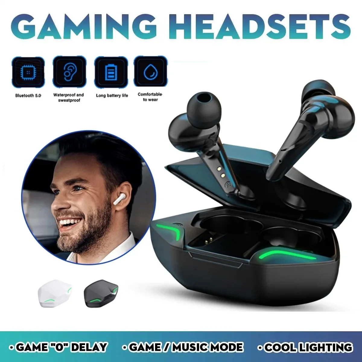X15 All'Ingrosso Tws Auricolare Auricolari Bluetooth Cuffie Auricolari Wireless Auricolari Blutooth Cuffie Sportive Gamer