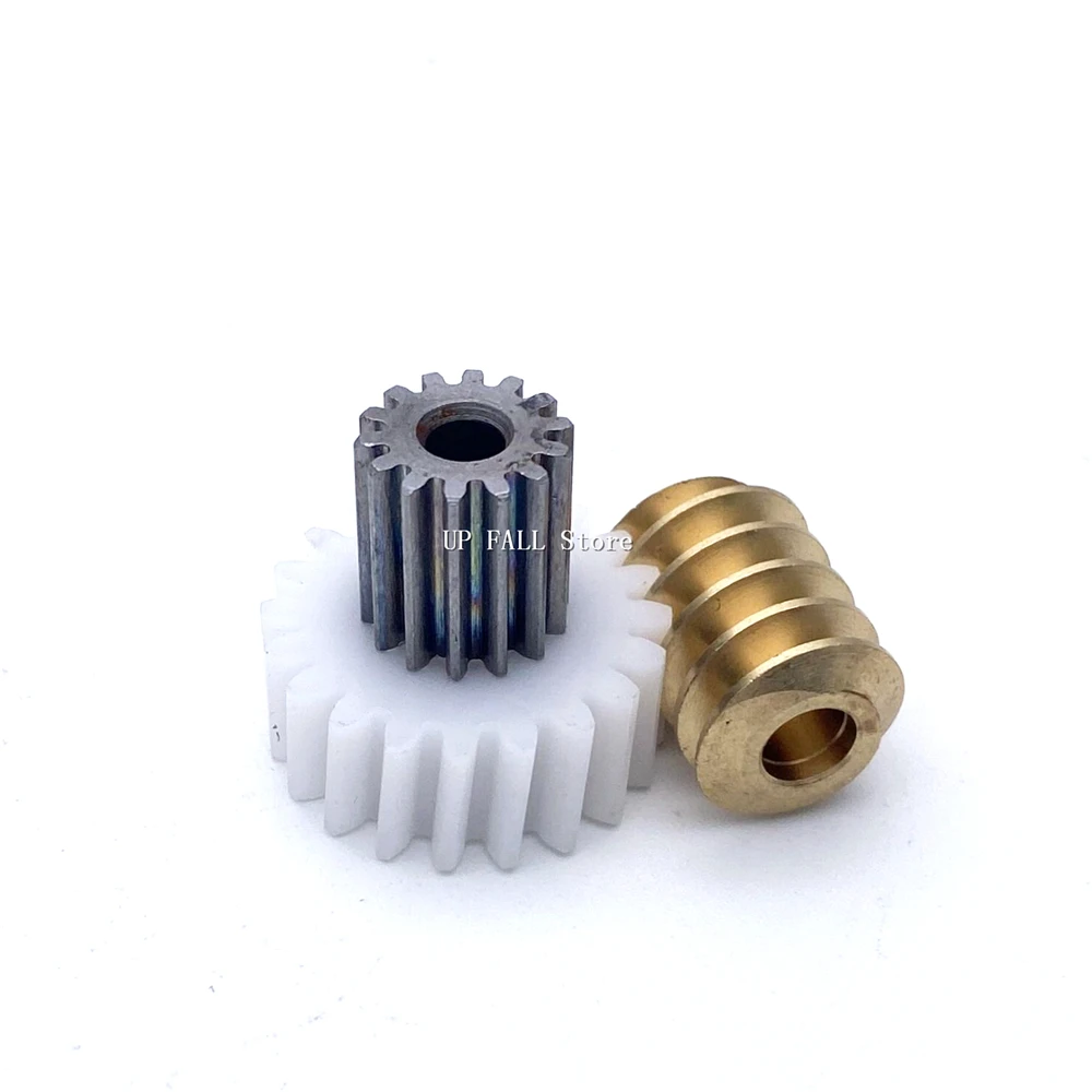 1M Turbine Worm Gear Copper Plastic SET 5MM FOR 775 Motor DIY